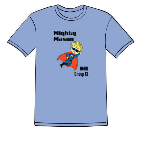 Gildan Heavy Cotton Basic T-Shirt -- Carolina Blue