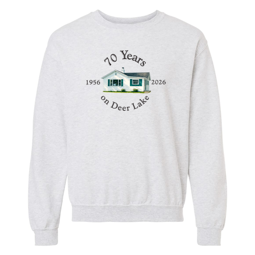 Gildan Heavy Blend Crew Neck Sweatshirt -- Ash
