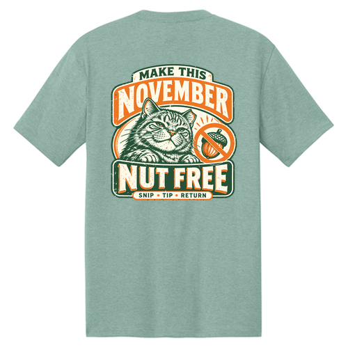 District Made Mens Perfect Blend Tee -- Heathered Dusty Sage