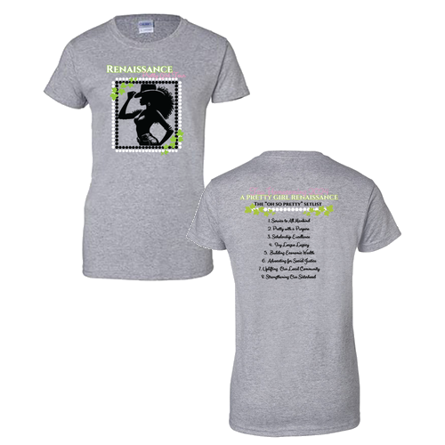 Gildan Ultra Cotton Ladies Basic T-Shirt -- Sport Grey