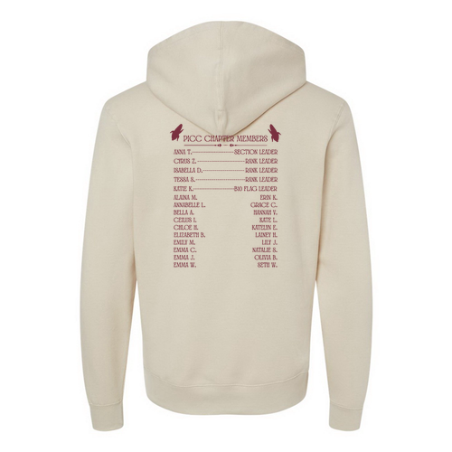 Pennant Flag Tee Hooded Sweatshirt