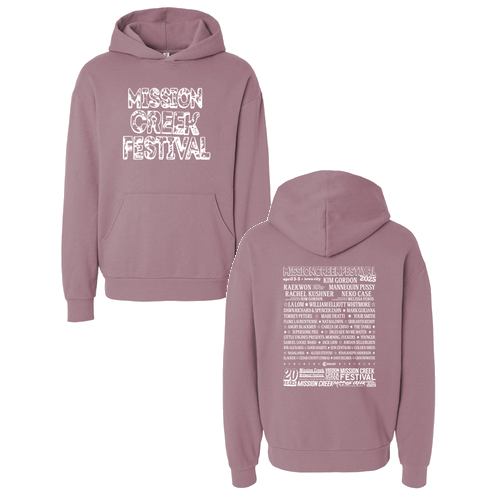 Independent Trading Co. Avenue Pullover Hooded Sweatshirt -- Orchid