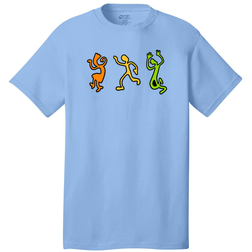 Port and Company 5.4 oz Cotton T-Shirt -- Light Blue