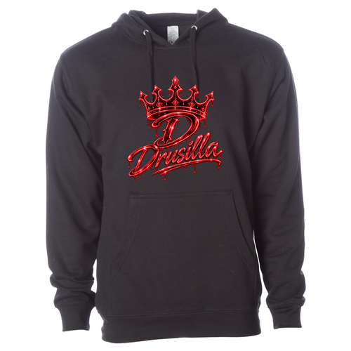 Drusilla Hooded Sweatshirt -- Black