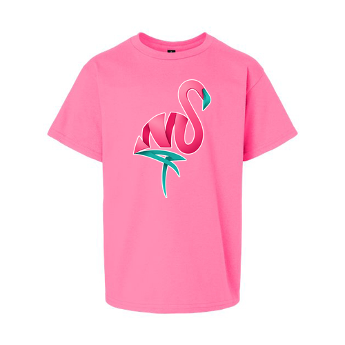 Gildan Ultra Cotton Youth Basic T-Shirt -- Safety Pink