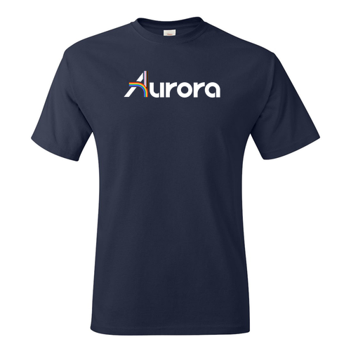 Progress Aurora T-Shirt -- Navy