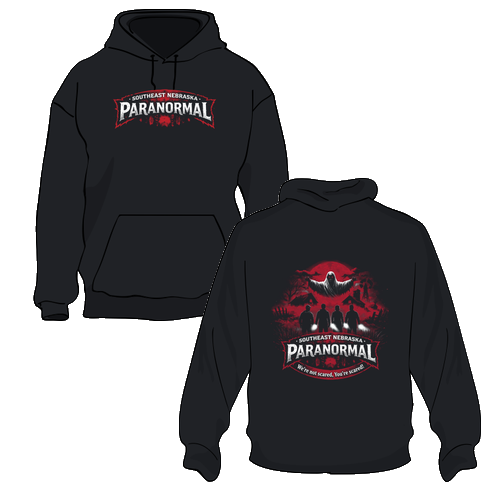 J America Unisex BTB Fleece Hooded Sweatshirt -- Black