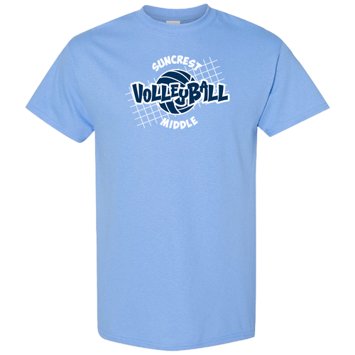 Gildan Heavy Cotton Basic T-Shirt -- Carolina Blue