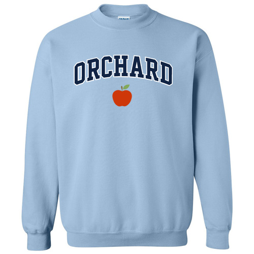 Gildan Heavy Blend Light Blue Crew Neck Sweatshirt