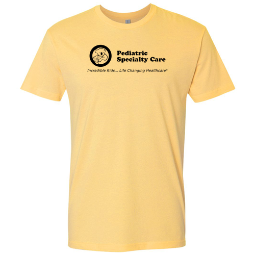 Next Level Apparel Unisex Cotton Tee -- Banana Cream