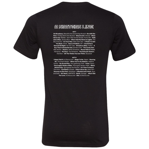 Mens/Unisex Bella Canvas Soft Fitted Heather CVC Tee -- Solid Black Blend