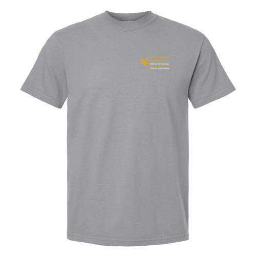 Embroidered Comfort Colors Unisex Garment-Dyed Heavyweight T-Shirt -- Granite