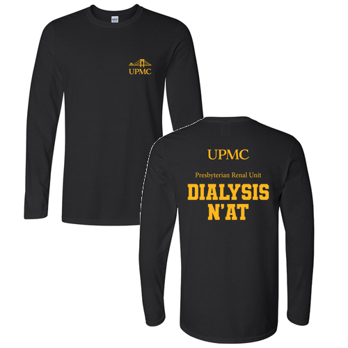 Gildan Softstyle Longsleeve T Shirt -- Black
