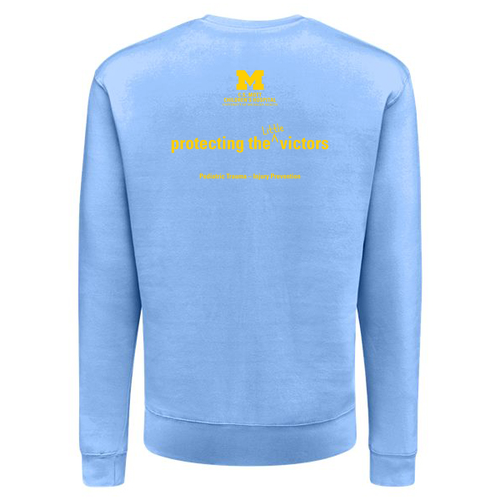 J. America Soft BTB Fleece Crewneck Sweatshirt -- Carolina Blue