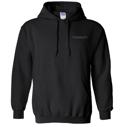 Corboy Law Center Hooded Sweatshirt -- Black