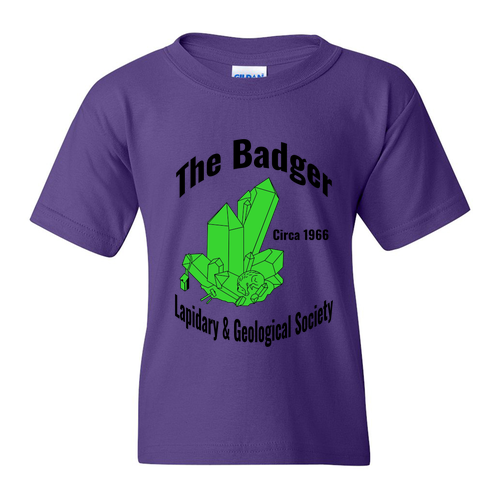 Gildan Cotton Youth T-Shirt -- Violet