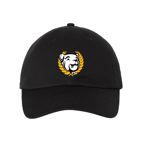 Valucap Bio-Washed Unstructured Hat -- Black