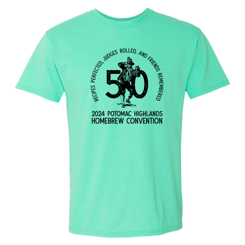 Jerzees Heavyweight 50/50 Adult T-Shirt -- Cool Mint