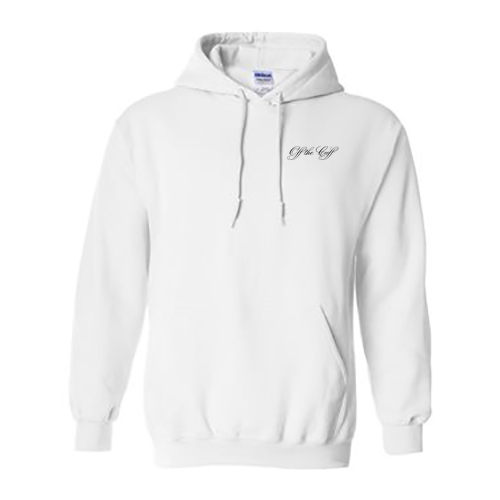 Gildan Heavy Blend Hooded Sweatshirt -- White