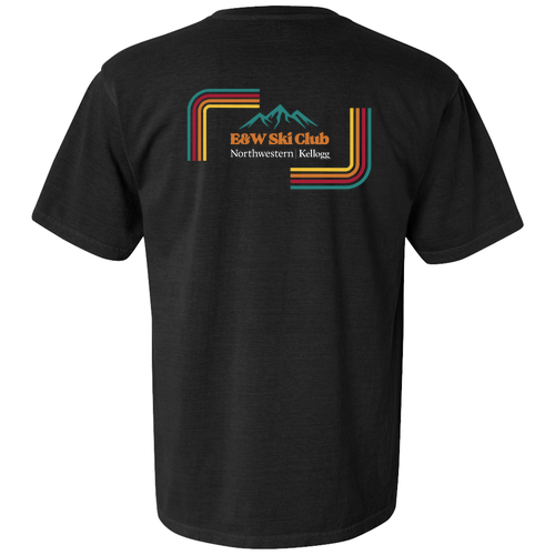 Comfort Colors Ringspun Garment Dyed T Shirt -- Black