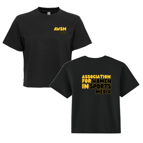 Next Level Apparel Women’s Heavyweight Boxy Tee -- Black