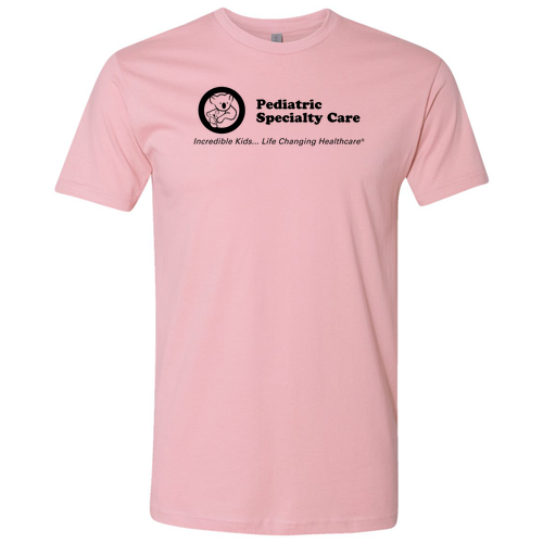 Next Level Apparel Unisex Cotton Tee -- Light Pink