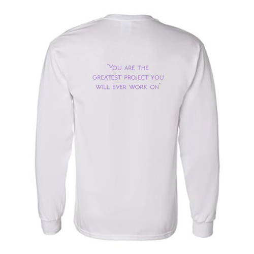 Gildan Heavy Cotton Longsleeve Basic T-Shirt -- White