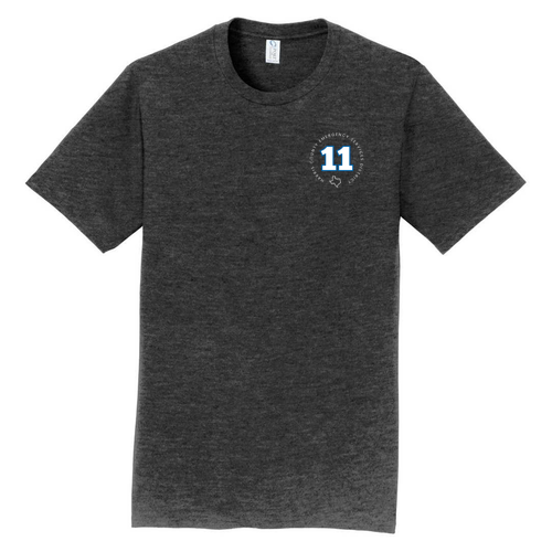 Port and Company Fan Favorite Tee -- Dark Heather Grey