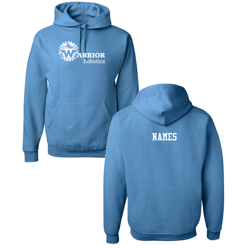Optional Personalization Jerzees Nublend Hoodie -- Columbia Blue