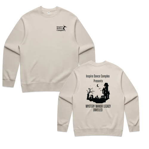 Mystery Manor Adult Sweater -- Bone