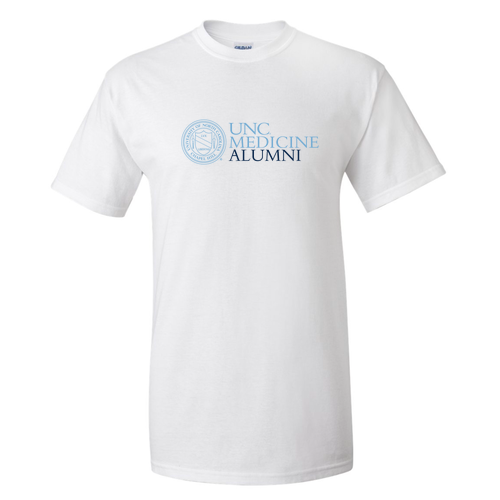Gildan Ultra Cotton Basic T-Shirt -- White -- Alumni