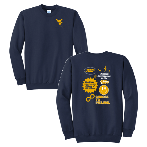 Port and Company Classic Crewneck Sweatshirt -- Navy