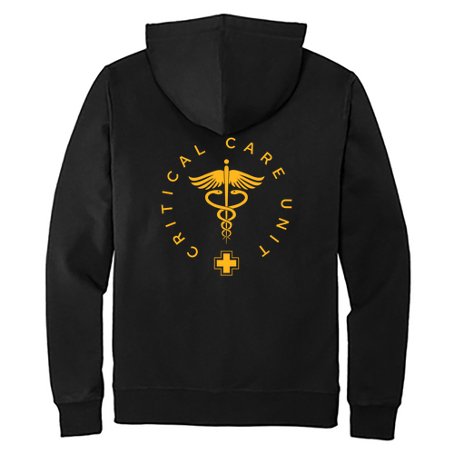 District Re-Fleece Full-Zip Hoodie -- Black