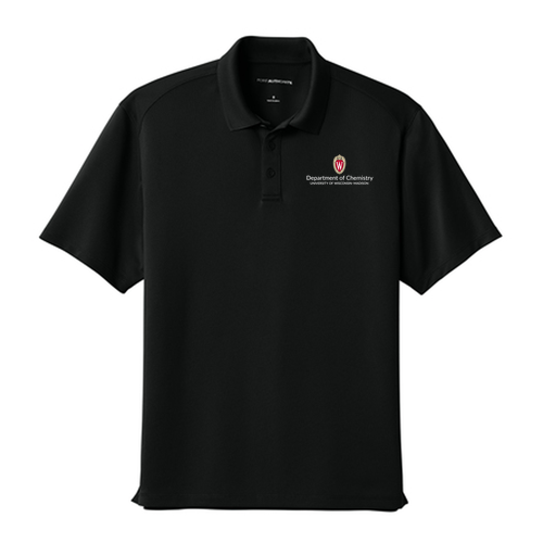 Port Authority Wearever Performance Pique Polo -- Deep Black