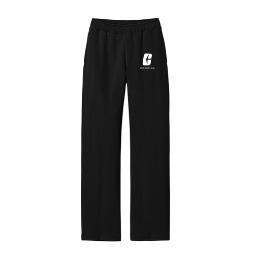 District V.I.T. Fleece Open-Bottom Sweatpant -- Black