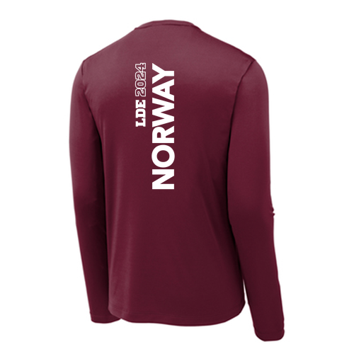 Sport-Tek  Posi-UV Pro Long Sleeve Tee -- Cardinal