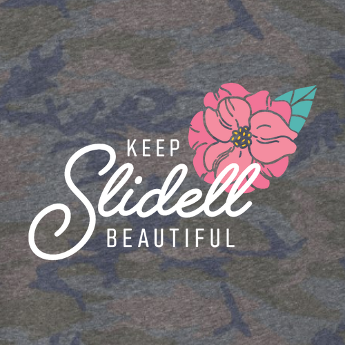 LAT Ladies' Boxy Tee -- Vintage Camo
