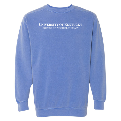 Comfort Colors Crewneck Sweatshirt -- Flo Blue