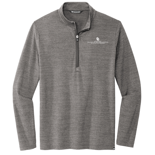 TravisMathew Crestview 1 / 4-Zip -- Grey Heather