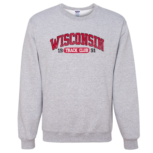 Jerzees 8 Oz Nublend Fleece Crewneck -- Ash