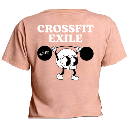 Next Level Festival Women's Cali Crop -- Desert Pink