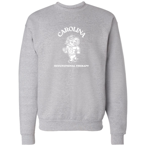 Hanes EcoSmart Crewneck Sweatshirt -- Light Steel