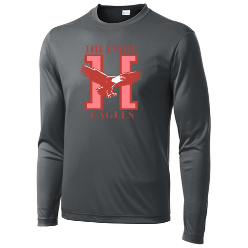 Sport Tek Long Sleeve Competitor -- Iron Grey