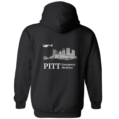 Gildan Heavy Blend Hooded Sweatshirt -- Black