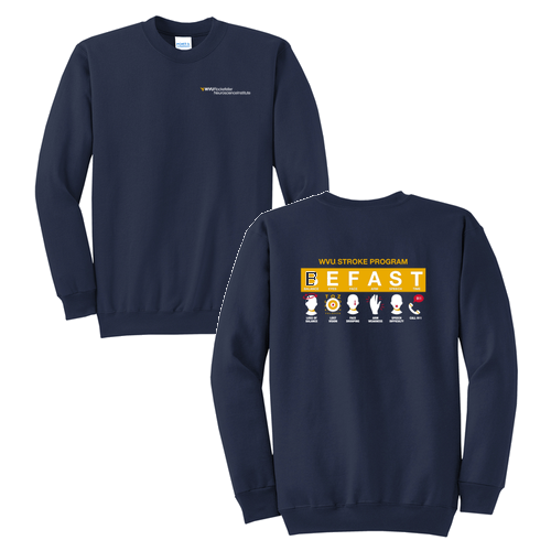 Port and Company Classic Crewneck Sweatshirt -- Navy