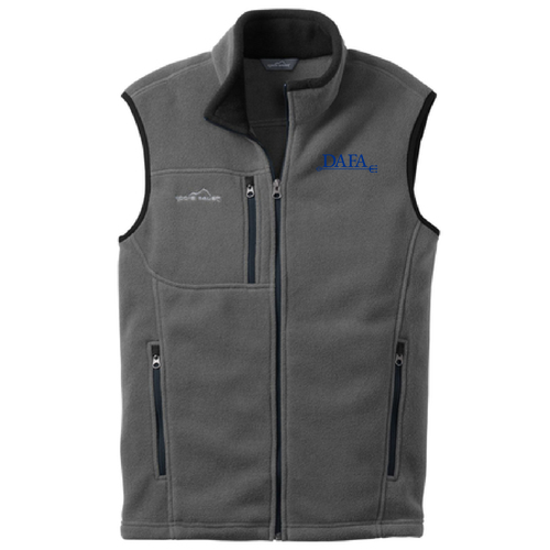 Eddie Bauer Fleece Vest -- Grey Steel