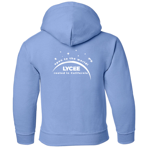 Youth Gildan Heavy Blend Hooded Sweatshirt -- Carolina Blue