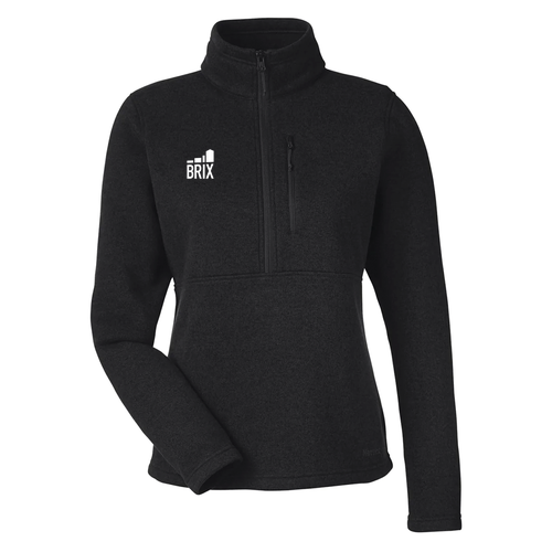 Marmot Ladies' Dropline Half-Zip Sweater Fleece -- Black