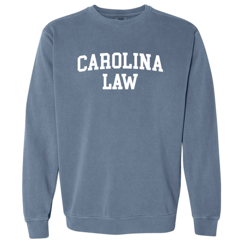 Comfort Colors Adult Crewneck Sweatshirt -- Blue Jean
