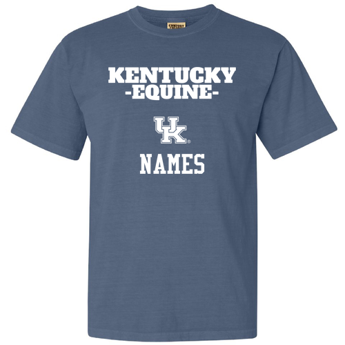 Comfort Colors Unisex Garment-Dyed Heavyweight T-Shirt -- (For Mom, Dad, & Alumni) -- Blue Jean